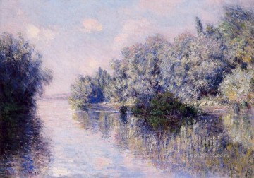  Giverny Oil Painting - The Seine near Giverny Claude Monet